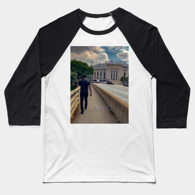 Yankee Stadium, Bronx, New York City Baseball T-Shirt by eleonoraingrid